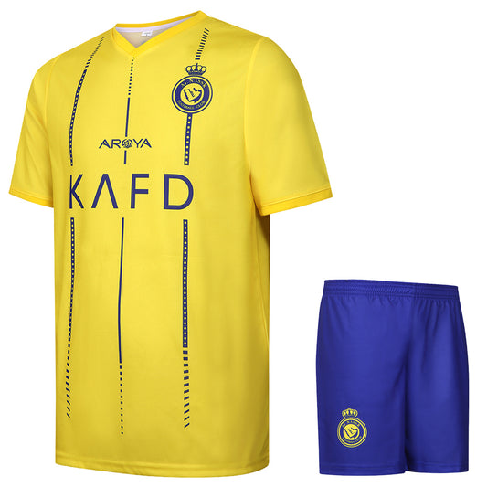 Maillot de Foot Al-Nassr Ronaldo Domicile - 2025-2026 - Enfant et Adultes