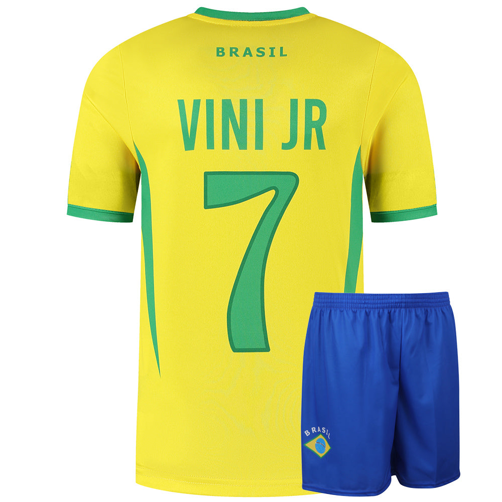 Maillot De Fan Neymar Pour Enfant – Design Club Mix, Dos Numéro 10 – Taille 128 à 176 (4 à 14 Ans) – Tissu De Qualité, Pour Supporter
