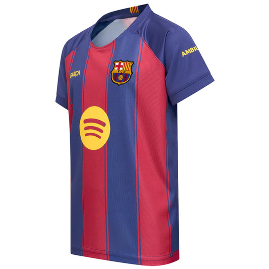 Maillot De Foot FC Barcelone Lamine Yamal Domicile - 2025-2026 - Enfant