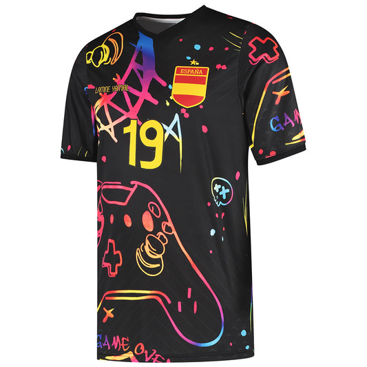 Maillot Lamine Yamal - Maillot de Foot d'Espagne - Tenue de football - Enfants et adultes